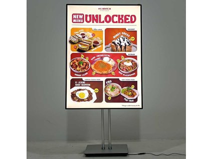 LED světelný rám,stojan HY07-6090 (600x900)