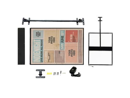 LED světelný rám, stropní AdsWorld 500x700 HY05-5070