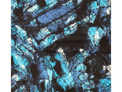 Bavlněná africká látka Kitenge,  vzor 1012