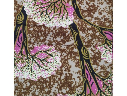 Bavlněná africká látka Kitenge,  vzor 1023