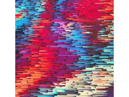 Bavlněná africká látka Kitenge,  vzor 1041