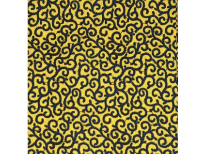 Bavlněná africká látka Kitenge,  vzor 4087
