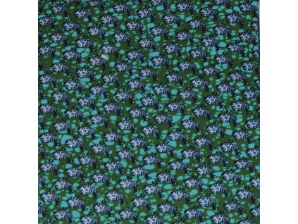 Bavlněná africká látka Kitenge,  vzor 4090