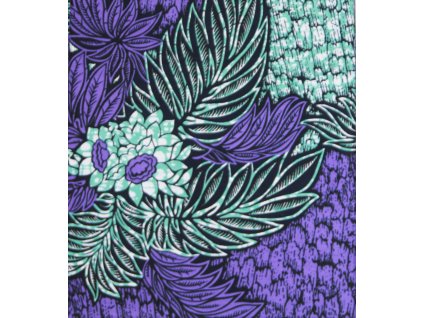 Bavlněná africká látka Kitenge,  vzor 4130