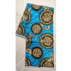 Bavlněná africká látka Kitenge,  vzor 3900