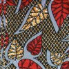 Bavlněná africká látka Kitenge,  vzor 4005