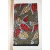 Bavlněná africká látka Kitenge,  vzor 4005