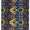 Bavlněná africká látka Kitenge,  vzor 4093
