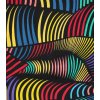 Bavlněná africká látka Kitenge,  vzor 5014