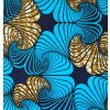 Bavlněná africká látka Kitenge,  vzor 3820