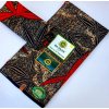 Bavlněná africká látka Kitenge,  vzor 3843