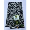 Bavlněná africká látka Kitenge,  vzor 3818