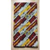 Bavlněná africká látka Kitenge,  vzor 3804