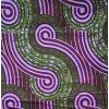 Bavlněná africká látka Kitenge,  vzor 3829