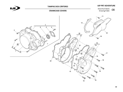 CRANKCASE COVERS 033