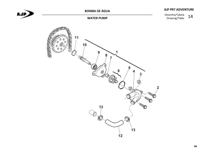 WATER PUMP 049