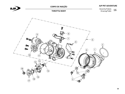 THROTTLE BODY 055