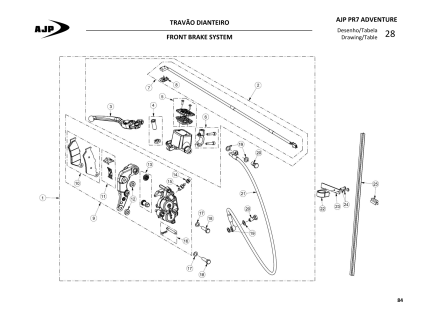 FRONT BRAKE SYSTEM 085