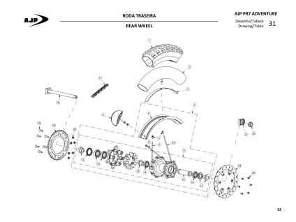 REAR WHEEL 093
