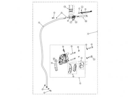 Přední brzda / Front Brake