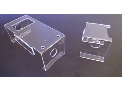 Akrylátový držák pro uchycení osvětlení Lancia