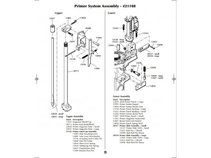 Dillon Primer System Rocker Arm
