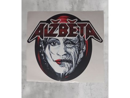 Samolepka Baba, velká, malá, střední