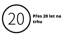 Přes 20 let na trhu