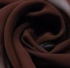 DARK BROWN  (100% chiffon / viscose)