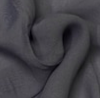 DARK GREY  (100% chiffon / viscose)