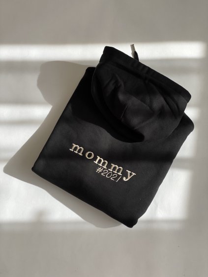 Welcome to the world / Unisex mikina s kapucí black.