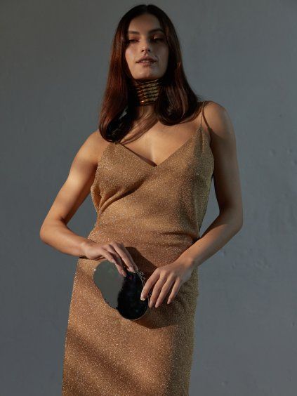 Chloe maxi shimmering / Gold.