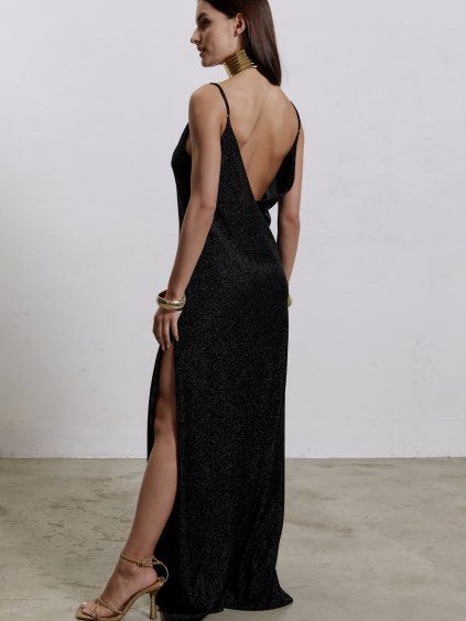 Chloe maxi shimmering / Black.