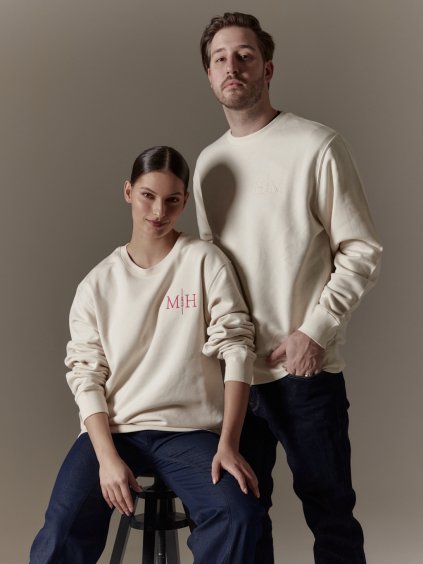 Couple mikina / Monogramy+datum.