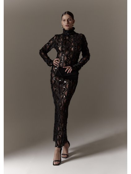 THE DRESS COLLETE BLACK
