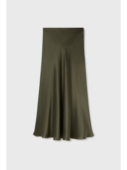 LONG BIAS CUT SKIRT PINE 1