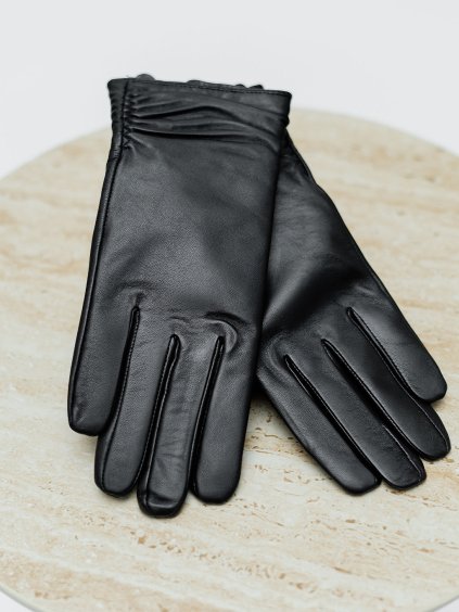 LEATHER GLOWES MONOIGRAM