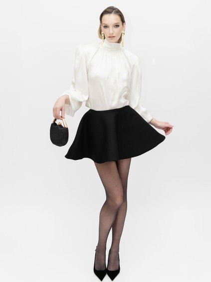 MINI A-LINE STRUCTURED SKIRT – SCULPTED SILHOUETTE