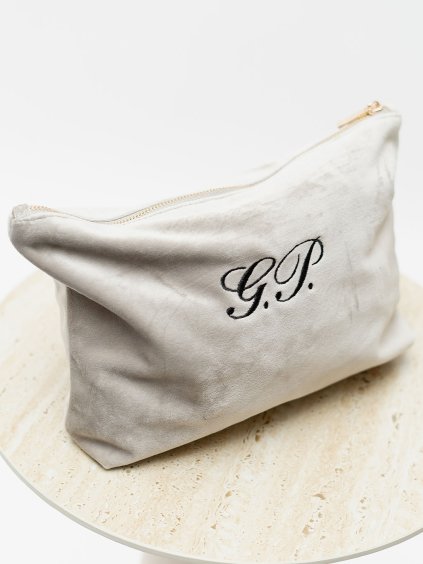 VELVET TOILET BAG MONOGRAM