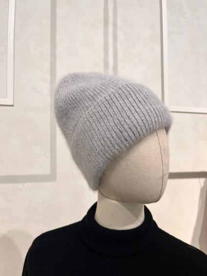 ANGORA HAT GREY