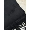 PASHMINA BLACK MONOGRAM
