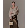 THE SWEATER EVIANNA / WHITE COFFEE