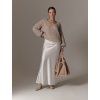 THE SWEATER EVIANNA / WHITE COFFEE