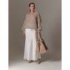 THE SWEATER EVIANNA / WHITE COFFEE