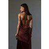 SIA SHIMMERING DRESS BRONZE