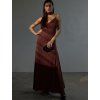 CHLOE SHIMMERING DRESS BRONZE