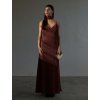CHLOE SHIMMERING DRESS BRONZE