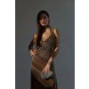 CHLOE SHIMMERING DRESS GOLD