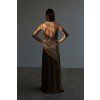 CHLOE SHIMMERING DRESS GOLD