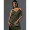 CHLOE SHIMMERING DRESS GREEN